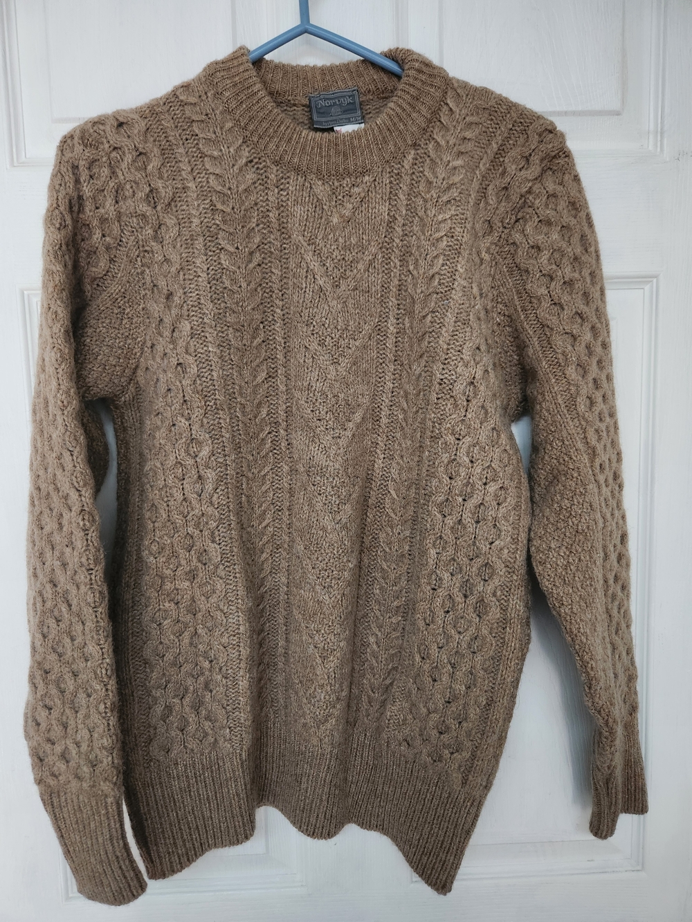 Cable Knit Sweater - Taupe